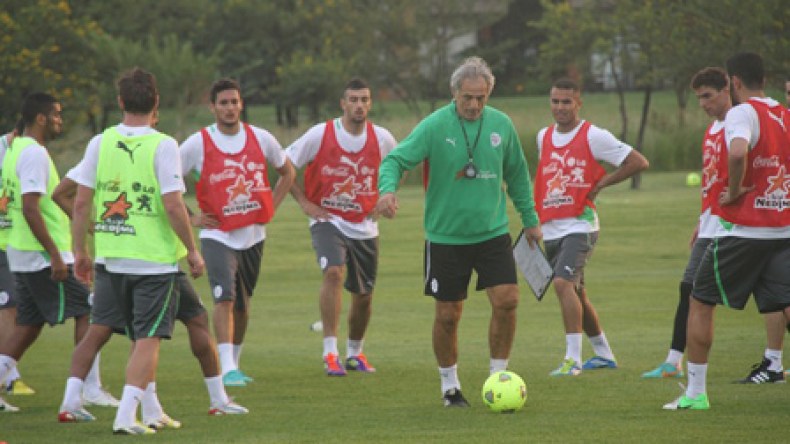 الناخب الوطني يخفض حجم التدريبات تحسبا لمواجهة جنوب إفريقيا