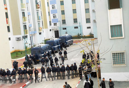 Wilaya de Boumerdès: affrontements entre squatteurs et gendarmes