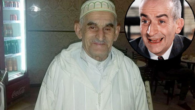 شبيه لويس دو فيناس الجزائري.. خادم لمسجد بتيبازة!