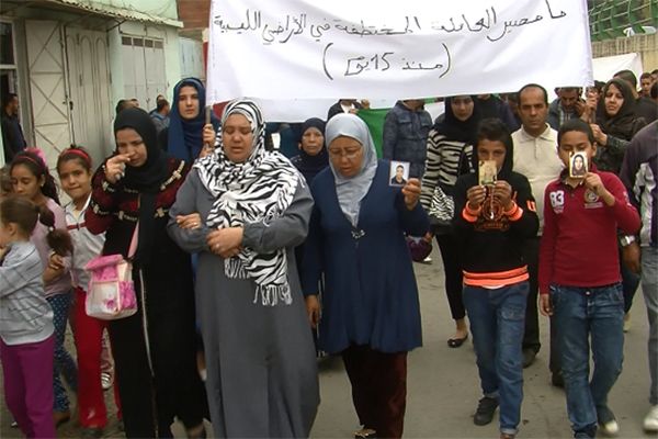 Family of Algerian hostages in Libya protest in Constantine