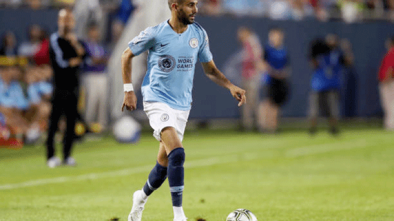 محرز الوحيد الذي شارك في جميع اللقاءات مع السيتي