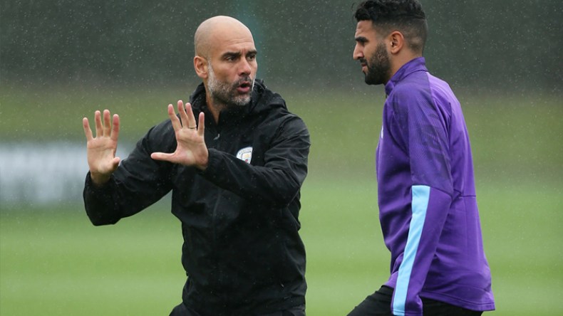 محرز خارج حسابات غوارديولا أمام أستون فيلا