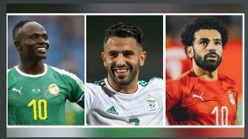 احتدام الصراع بين محرز وماني وصلاح على القمة الإفريقية