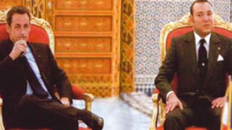 هكذا أهان ساركوزي الملك محمد السادس في قصره