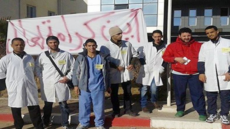 أعوان التخدير والإنعاش يحتجون