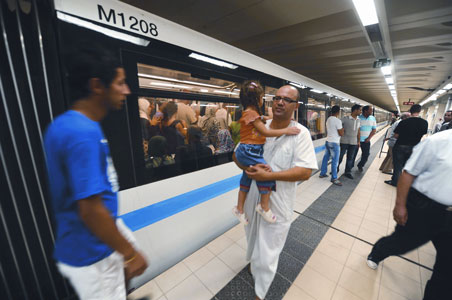 Métro d’Alger opérationnel après 30 ans d’attente