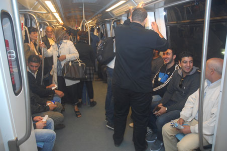 Sondage d'Echorouk au 1er jour de la mise en service du métro d’Alger