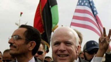Libye : John McCain à Benghazi