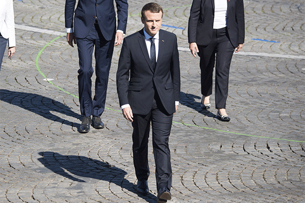 Macron dans les rues d’Alger!