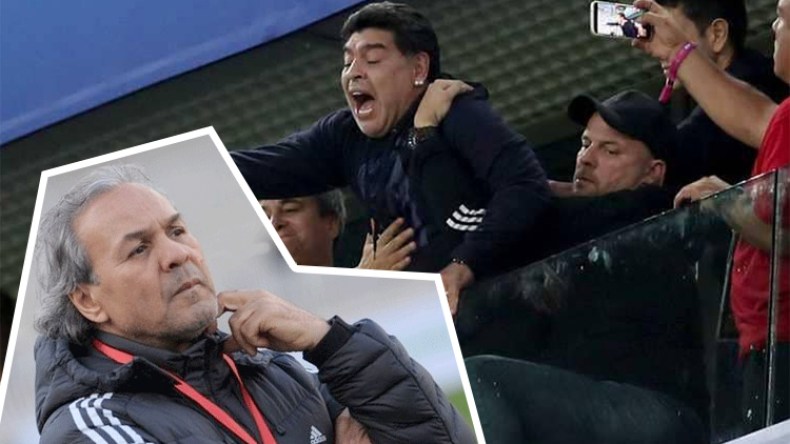 ماجر رفقة “مرادونا” و”فالديراما” في المدرجات؟