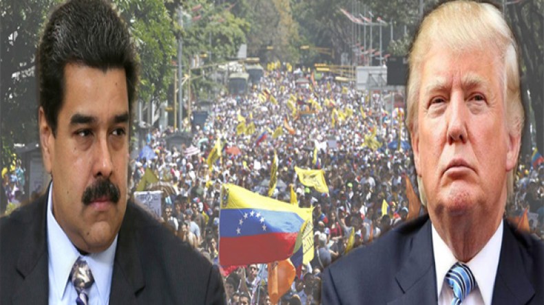ترامب يهدد بتدخل عسكري في فنزويلا