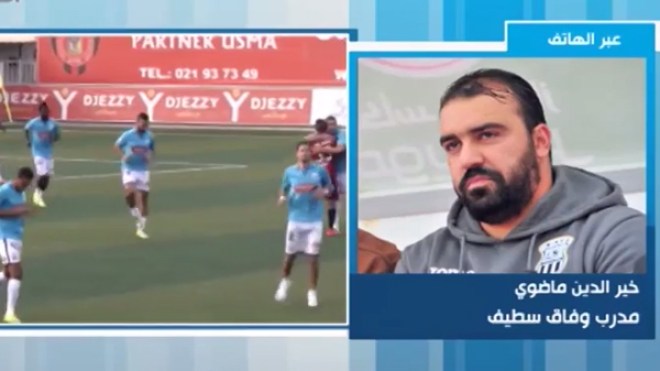 تصريح مدرب وفاق سطيف للشروق نيوز