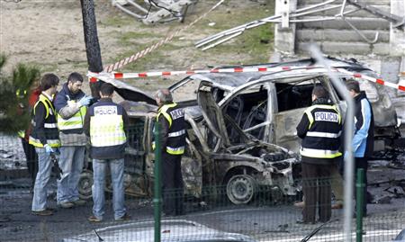 Attentat au véhicule piégé à Madrid, pas de victimes
