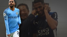 محرز يعبر عن حزنه الشديد لوفاة مالك نادي ليستر سيتي