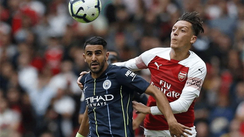 محرز ومانشيستر سيتي يطيحان بأرسنال في عقر داره