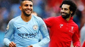 صلاح الأفضل ومحرز يحمل الحلم الجزائري في الكان