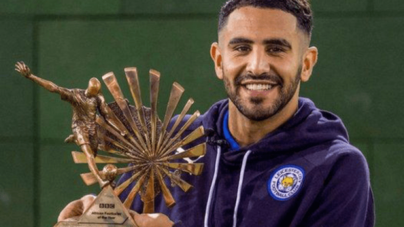 محرز أفضل لاعب إفريقي في استفتاء الـ”بي بي سي”