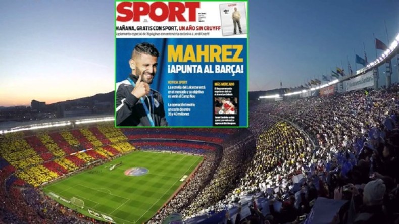 برشلونة تُريد محرز بِقيمة تقترب من 40 مليون أورو
