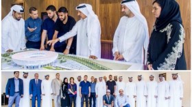 دولة الإمارات تحتفي بالنجم محرز
