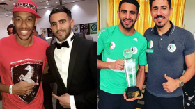 محرز يحظى باستقبال كبير في سيدي موسى