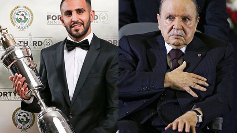 Bouteflika à Mahrez :«Vous avez honoré l’Algérie, les Arabes et les Africains »