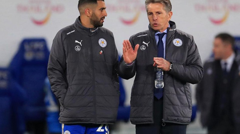 محرز  لم يتقبل تغييره.. ومدربه يتفهمه