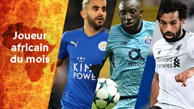 محرز ينافس صلاح على لاعب الشهر