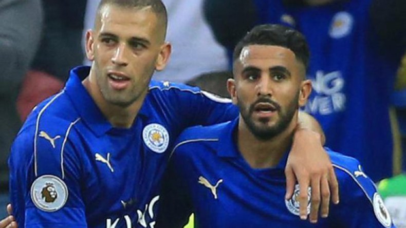 محرز وسليماني يتألقان في كأس الرابطة الإنجليزية