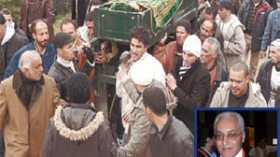 الأسرة الإعلامية تودع عامر محي الدين وتواريه إلى مثواه الأخير