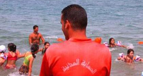 Surveillance des plages autorisées à la baignade : 10.000 agents de la protection civile mobilisés