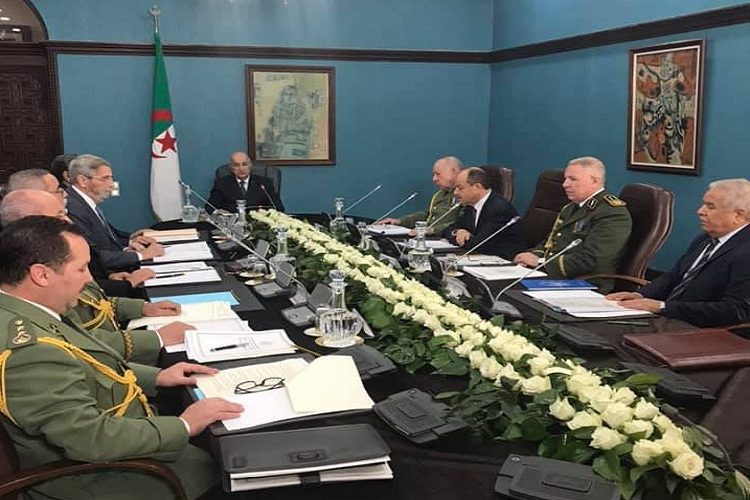 Abdelmadjid Tebboune préside une réunion du Haut conseil de sécurité