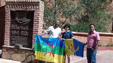 Une militante du MAK au Maroc pour semer la discorde entre les Algériens