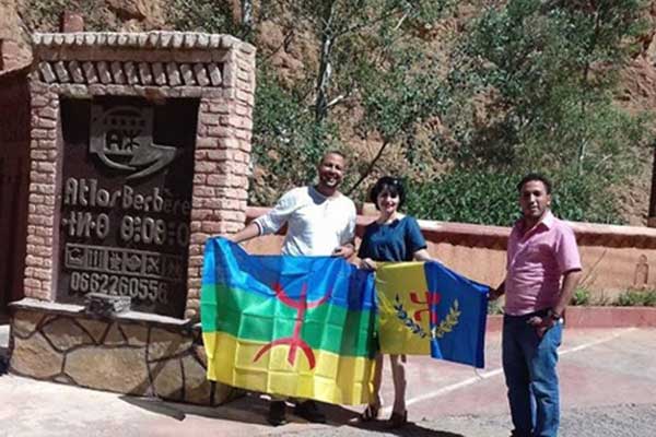 Une militante du MAK au Maroc pour semer la discorde entre les Algériens