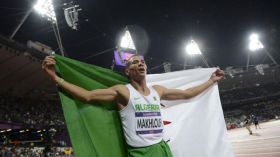 Makhloufi : “J’ai hâte de voir le drapeau algérien flotter à Londres”