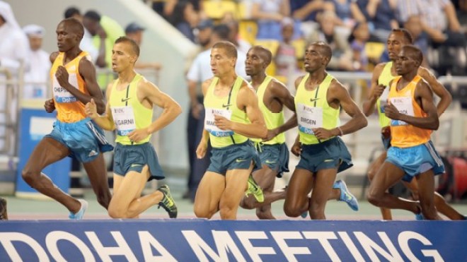 مخلوفي رابعا في أول جولة من سباق “الدوري الماسي” بالدوحة