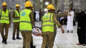 إخلاء 381 معتمرا إثر اندلاع حريق في فندق بمكة