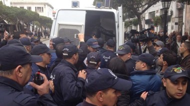 Presidential Elections 2014: Bouteflika's Fourth Term opponents protest in Algiers