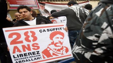 France: manifestation de soutien au Libanais Georges Ibrahim Abdallah