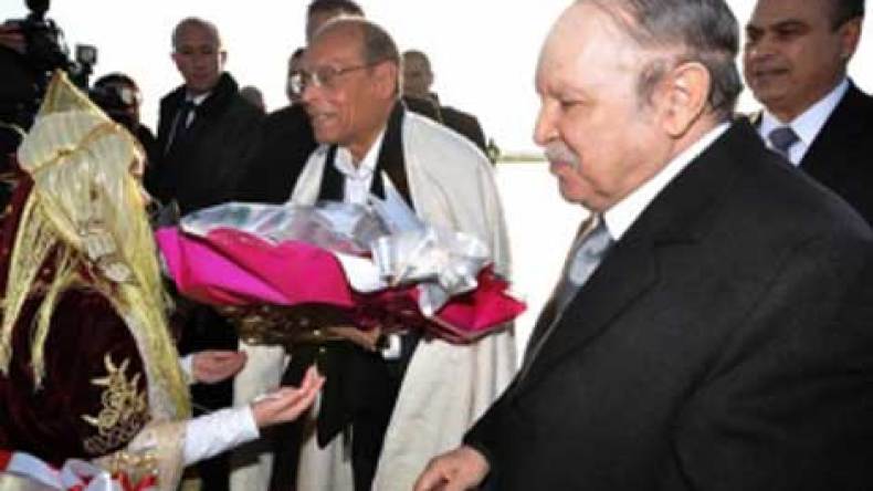 المرزوقي يصل الجزائر