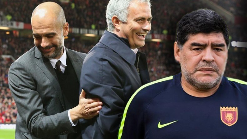 مارادونا: مورينيو أفضل من جوارديولا