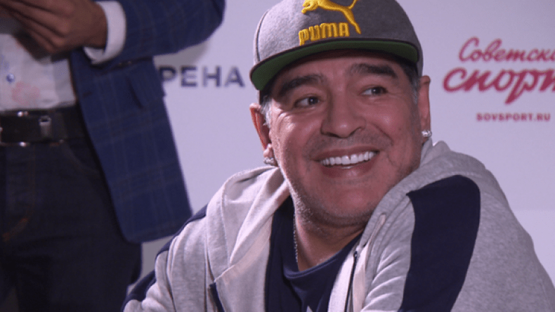 مارادونا ينتج برنامج “من يد رقم 10” خلال كأس العالم 2018