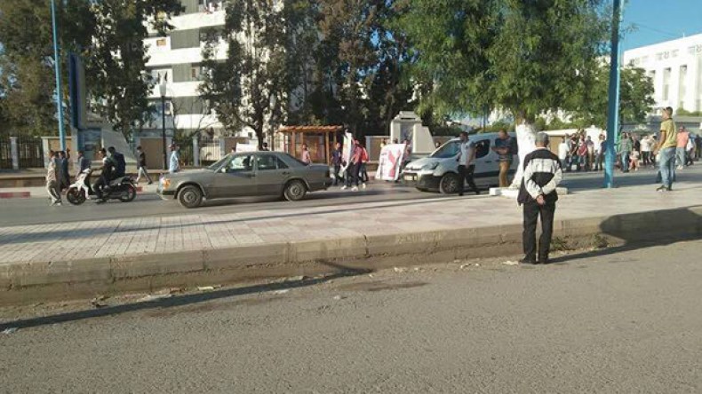 مسيرة ببرج بوعريريج للتنديد بجريمة قتل