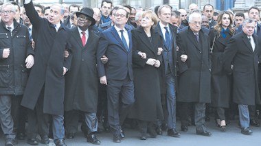 France: marche de la honte des dirigeants arabes