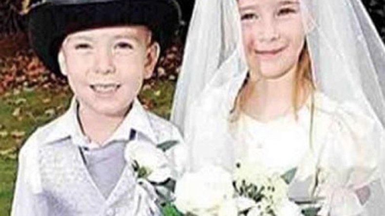 توقيف زفاف طفلين في سن 6 و4 سنوات