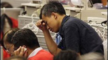 Global market turmoil continues