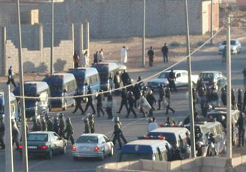 Des dizaines de Sahraouis blessés au cours d’une intervention des forces marocaines à Layoun occupée