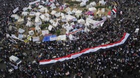 مصر: المعارضة تعتصم بالاتحادية والتحرير حتى رحيل مرسي