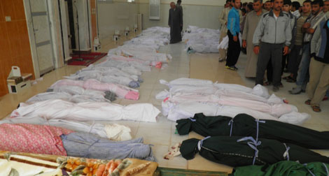 Syrie : plus de 13 000 personnes tuées depuis la révolte