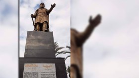 تدشين تمثال ماسينيسا بساحة تافورة بالعاصمة