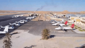 جنوح طائرة أمريكية كاد يحدث كارثة بحاسي مسعود